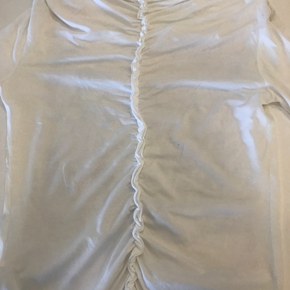 Long sleeve white tshirt S - Picture 9 of 10